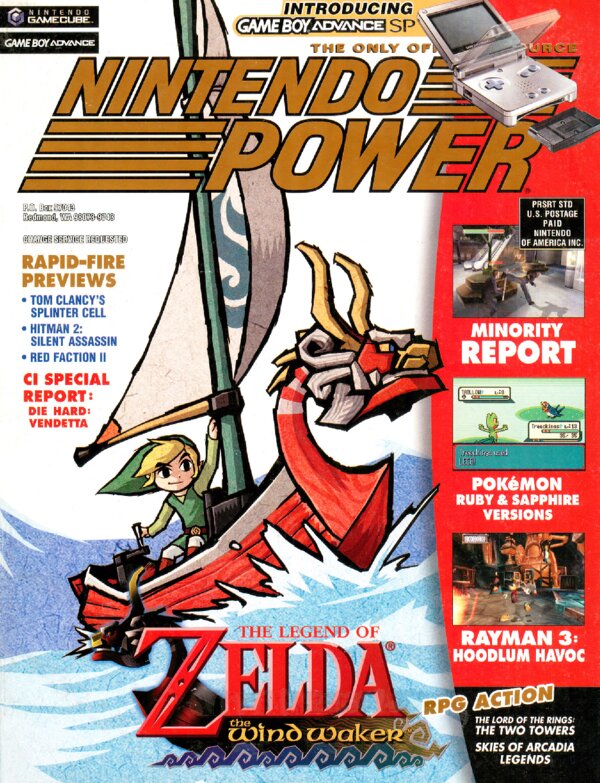 Nintendo Power Issue 165 (February 2003) cover